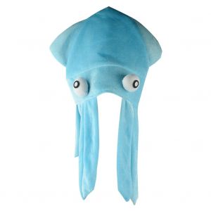 Chapeau Halloween Original En Forme De Calmar Ou De Pieuvre &iquest; Accessoire De T&ecirc;te Amusant Pour F&ecirc;tes Costum&eacute;es, Soir&eacute;es &Agrave; Th&egrave;me, Tissu Doux Et Respirant, Taille Unique, Look Ludique. - Neuf