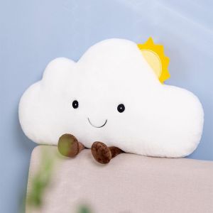 Kalanka-Coussin En Forme De Nuages De Dessin Anim&eacute; - Coussin De Repos Pour La Taille, Le Lit, La Lecture, La Chaise, Le Bureau, La Voiture, La Chambre D'enfant - Neuf