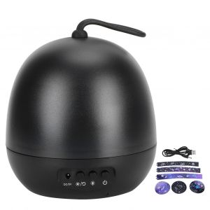 Hjlian Lampe De Projection D'etoiles Usb A Double Usage, Veilleuse Pour Chambre D'enfant, Bebe, Chambre D'enfant, Cadeau, Noir - Neuf