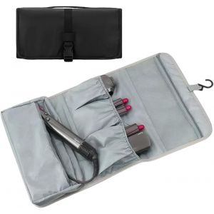 Sac de voyage pour Dyson Airwrap, sac de rangement en cuir synthétique (noir) - Neuf