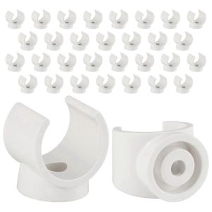 Colliers de serrage PEX,100 pièces,1/2 pouce,pour tuyaux d'eau et tubes en PVC,colliers en U en plastique - Neuf