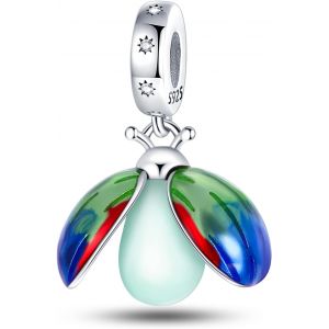 Charm 925 Argent Sterling Pour Bracelet & Collier: Pendentif Papillon Musique &iquest; Hypoallerg&eacute;nique, Anti-Oxydation, Compatible Bijoux Europ&eacute;ens, Cadeau Femme - Neuf