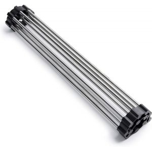 &Eacute;gouttoir &Agrave; Vaisselle Enroulable 43 Cm X 34 Cm, Acier Inoxydable 304, &Agrave; Poser Sur L'&eacute;vier, Pliable, Enroulable Et Facile &Agrave; Utiliser. - Neuf