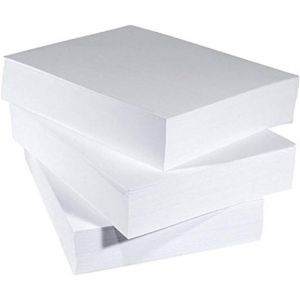 CHECARZHN--NO1-Ramette De 500 Feuilles De Papier Blanc A5 Lisse Pour Imprimante A5 80 G/M² - Neuf