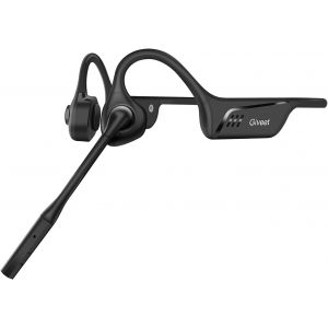 lbgwp60-Aptx-Hd/Ll Casque Bluetooth À Oreilles Ouvertes Avec Microphone, Conduction De L'Air, Écouteurs Stéréo Sans Fil Avec Bouton Muet Pour Téléphone Portable, Pc, Conducteur, 16 Heures De Lecture - Neuf