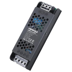 Transformateur 220v 24v,60w Alimentation,Transformateur LED,220V AC à 24V DC Convertisseur,2.5A Alimentation LED,Ultra-Mince Adaptateurà Tension Constante Basse Tension pour Bandes LED - Neuf