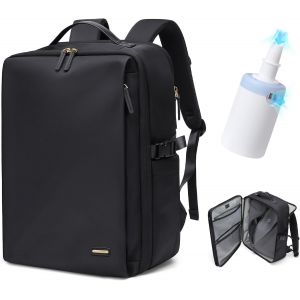 lbgwp60-Sac A Dos Sous Vide, Sac A Dos Voyage Cabine Avion Sous Vide, Extensible, Sac De Ordinateur Portable De 17.3 Pouces (Noir) - Neuf