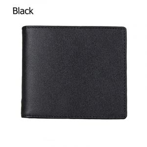 Rfid Bloquant Les Hommes Huile Cire Peau Portefeuille Homme Vintage Vache En Cuir Véritable Portefeuille Mâle À La Main Porte-Monnaie Court Portefeuille.Black. - Neuf