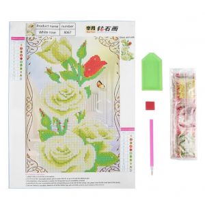 Bricolage Fait &Agrave; La Main Strass Broderie Peinture Point De Croix Kit Artisanat Pour La D&eacute;coration Murale &Agrave; La Maison - Neuf