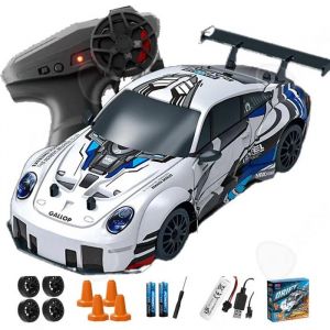 C Voiture t&eacute;l&eacute;command&eacute;e de course quatre roues motrices et d&eacute;rive t&eacute;l&eacute;commande de course pr&eacute;cise conception de supercar simul&eacute;e - Neuf