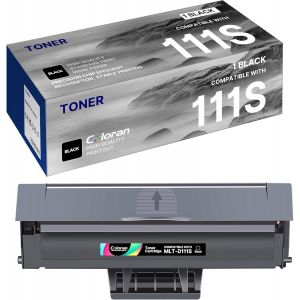 MLT-D111S D111S Toner for Samsung Xpress M2070W M2026W Toner M2070 M2070FW M2020 M2026 M2022W M2022 M2070F M2020W Pack (1 Black) - Neuf