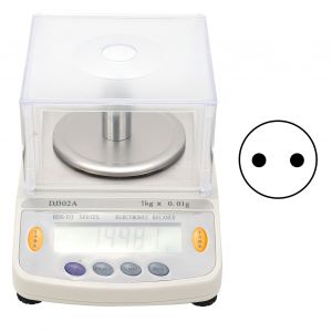 XYONG Balance electronique portable a affichage numerique, outil de pesage de laboratoire, AC100 V-240 V, 1 kg/0,01 g, prise UE - Neuf