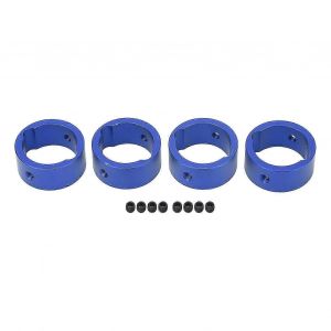 4pcs aluminium RC Joint Cup Anneau de renfort Remplacement RC Joint Cup Anneau renforcé pour TRAXXAS XRT 8S 1/6 RC Cars Bleu - Neuf