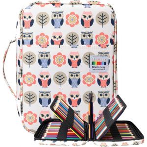 Trousse Scolaire Trousse &agrave; Crayons de Grande Capacit&eacute; Sac &agrave; Crayons &eacute;cole Trousse &agrave; Maquillage pour Filles Gar&ccedil;ons &eacute;tudiants, Rose - Neuf