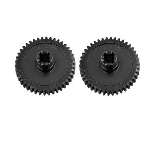 2x Fit Wltoys 1/18 Rc Car Metal 42t Reduction Gear Parts Fitting Accessories - Neuf