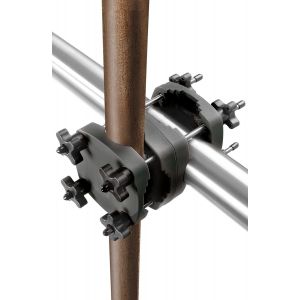Support Pour Parasol ¿ Fixation Robuste Pour Balustrade,Ajustable Pour Divers Modèles - Neuf