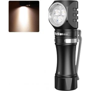 SJZG-Hd10 Mini Lampe De Poche, 1200 Lumens Petite Poche Lampe Led Rechargeable,Ip68 &Eacute;tanche Torche Avec Aimant Pour Camping, Randonn&eacute;e, Urgence Equip&eacute; D'Une Bande De Phare - 4000K - Neuf