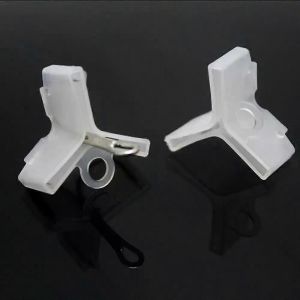 50pcs P&ecirc;che Leurres Supports Treble Hook Protector Bonnets Poids L&eacute;ger Triple Hame&ccedil;ons Couvertures Capuchons Durable Plastique - Neuf