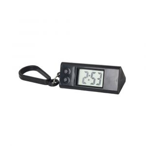 Mini horloge électronique porte-clés montre électronique silencieuse horloge de table numérique - Neuf
