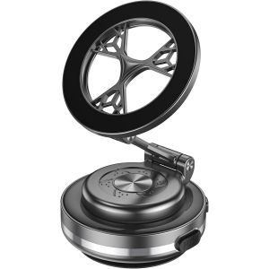 Support De Téléphone À Ventouse Électrique Pour Voiture - Support De Téléphone Réglable Pour Tableau De Bord - Ventouse Bilatérale - Support De Téléphone Mains Libres Pour Voiture - Ventouse - Neuf