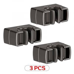 Crochets Adh&eacute;sifs Multi-Sp&eacute;cifications,Support Mural Pour Vadrouille,Crochet Pour Balai,Cuisine,Salle De Bains,Organization,Accessoires Pour La Maison.3pcs C Hoods. - Neuf