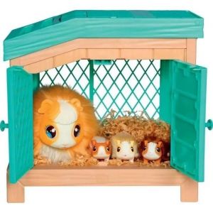 Mama surprise Little live pets - Animal en peluche cochon d&iquest;inde - MOOSE TOYS - Neuf