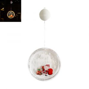 Guirlande Lumineuse Led De No&euml;l Avec Ventouse Pour D&eacute;coration Int&eacute;rieure Et Ext&eacute;rieure - Neuf
