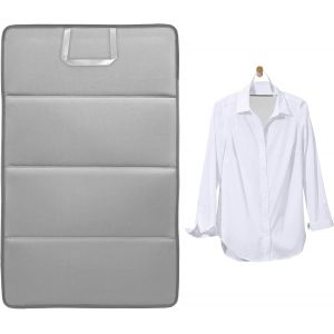 MEVRONISSHOP-Tapis de repassage - Base de repassage pliable pour table, adapt&eacute;e au fer &agrave; vapeur, tapis antid&eacute;rapant pour v&ecirc;tements, accessoire pratique pour la maison et les voyages, 68 - Neuf