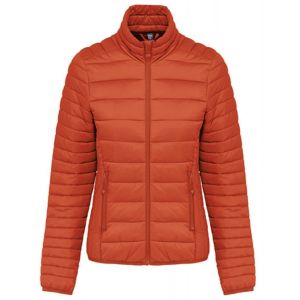 Doudoune L&eacute;g&egrave;re - K6121 - Femme - Orange Ocre - Neuf