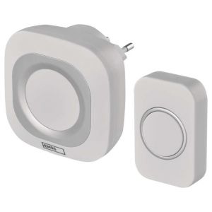 Emos P5733W Kit de sonnette de porte Blanc - Neuf