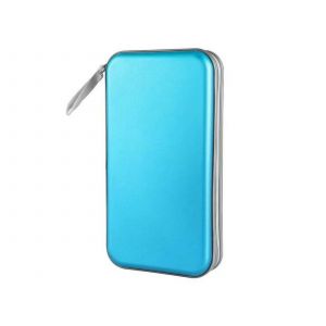 &Eacute;tui de rangement pour 80 CD/DVD avec poign&eacute;e et fermeture &eacute;clair - Neuf
