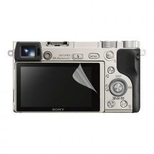 Protection &eacute;cran pour Sony Alpha 6000-A6000-?6000 [Pack 4] Film Plastique Protecteur R&eacute;sistant Ultra Mince Phonillico - Neuf