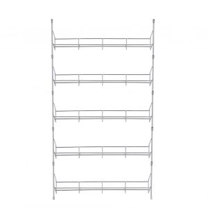 Hjlian Organisateur De Rangement Mural Pour Epices, Garde-Manger, Cuisine, Etagere Sur Pied, Support A 5 Niveaux - Neuf