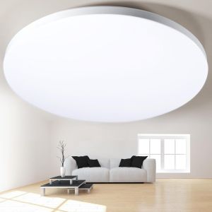 KAL-Plafonnier Led, 32W 1400Lm Luminaire Plafonnier Led, 6500K Rond Lampe De Plafond, Etanche Ip44 Lampe Plafond Moderne Pour Salle De Bain,Salon,Chambre,Cuisine,Bureau,Balcon,Couloir,Ø30Cm - Neuf