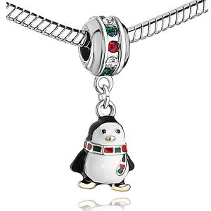 Kalanka-Christmas Holiday Charms Compatible With Pandora Moments Bracelets Winter Daughter Mom Granddaughter Aunt Friends Bff Family Xmas - Neuf