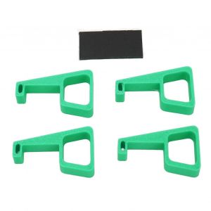 4pcs Pour Ps4 Slim Heightening Bracket Dissipation Thermique Console De Jeu Horizontal Heighten Holder Pour Ps4 Slim Accessoires Vert - Neuf