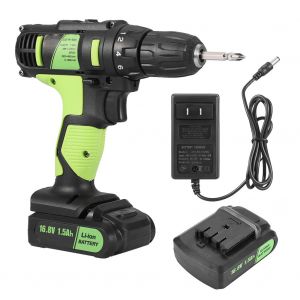 Perceuse-visseuse electrique sans fil rechargeable 16,8 V, outil portatif, prise americaine 100-240 V - Neuf