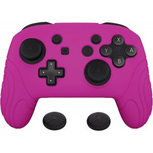 Shiba-Playvital Coque Pour Switch Pro Protection Manette Pour Nintendo Switch Pro,Étui Housse Avec Capuchon Joystick,Antidérapante[1 - Neuf