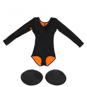 Sous-Vetement Une Piece Gainant Pour Femme, Amincissant, Gainant, Maintien Au Chaud, Noir, Taille Xl - Neuf
