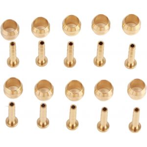 Lot De 10 Chambres À Air Pour Vélo Shimano Bh90 Bh59-Embouts Olives Et Connecteurs À Disque Hydrauliques.[I1140] - Neuf