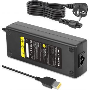 20V 6.75A 135W Chargeur Ordinateur Portable pour Lenovo Thinkpad T440P T450P T460P T530 W550 Ideapad Y40 Y50 Y70 Legion Y700 Y520 Notebook, 11 * 5mm - Neuf