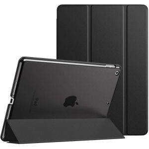 LORANKA-Moko &Eacute;tui Smart Cover pour New iPad 9&egrave;me G&eacute;n&eacute;ration 2021, &Eacute;tui &agrave; Rabat avec Support et Semi-Transparent Protecteur pour iPad 8e G&eacute;n&eacute;ration 10.2"" 2020/iPad 7e G&eacute;n&eacute;ration 10.2"" 2019,Noir - Neuf