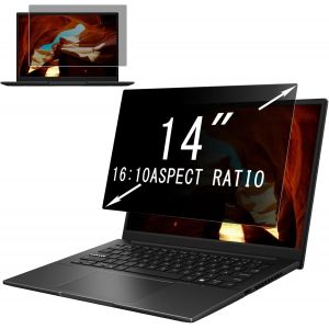 Laptop Film de confidentialit&eacute; amovible pour ordinateur 14 pour &eacute;cran 16:10, Privacy Anti Espion Filtre, Anti-Lumi&egrave;re Bleu Film de Protection pour &Eacute;cran d&iquest; Ordinateur & Moniteur 14"" 16:10 - Neuf