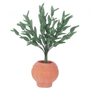 1:12 maison de poupée Bonsaï simulé mignon miniature feuille en pot plante modèle maison de poupée jardin décoration - Neuf
