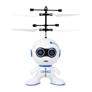 Mini Induction Flying Robot 2ch Gyro Hélicoptère Drone Cadeaux De Noël-Générique - Neuf