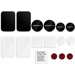 LORANKA-Lot de 16 Accessoires pour Support magn&eacute;tique Universel Ultra-Fin pour t&eacute;l&eacute;phone Portable - Neuf