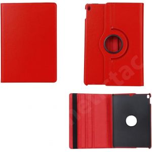 Kalanka-Étui Intelligent Pour Ipad Mini 5/Mini 4 (7,9"") Avec Fonction Veille/Réveil Automatique, Support Rotatif À 360°, Cuir Pu, Résistant Aux Chocs (Rouge) - Neuf