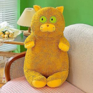Jouets en peluche Simulation Chat Jouets en peluche Animaux en peluche Simulation Chat Compagnon Oreiller Bébé Jouets-2 - Neuf