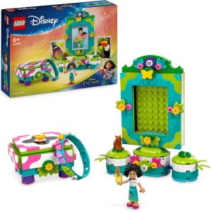 KALANKA-¿ Disney Encanto Le Cadre Photo et la Boîte à Bijoux de Mirabel, Set de Construction pour Enfants, Bracelet à Porter, Figurine de Mirabel Madrigal, Cadeau pour Filles et Garçons Dès 6 Ans 432 - Neuf