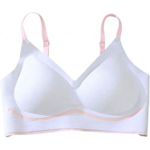 Brassiere Femme Sous Vetement Femme Microfibre Soutien Gorge De Sport Respirant &Agrave; Maintien Extra Coupe Et Souple Grande Poitrine Petit Soutien Gorge Coton Sans Armature Soutient - Neuf